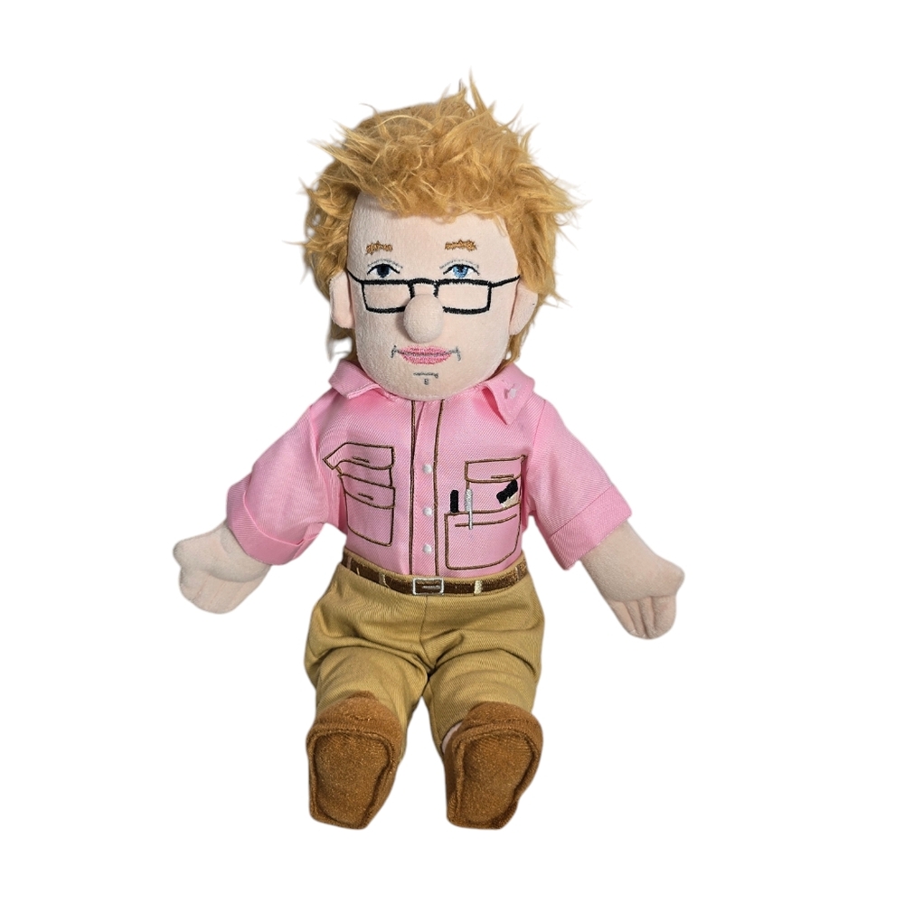 Little Thinkers David Temple Plush Doll Stuffy 2019 Unemployed Philosopher Guild